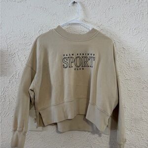 Abercrombie & Fitch Soft A&F Collection Cropped Pullover Sweatshirt – Small